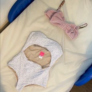 Two swimsuit pieces from lolliswim